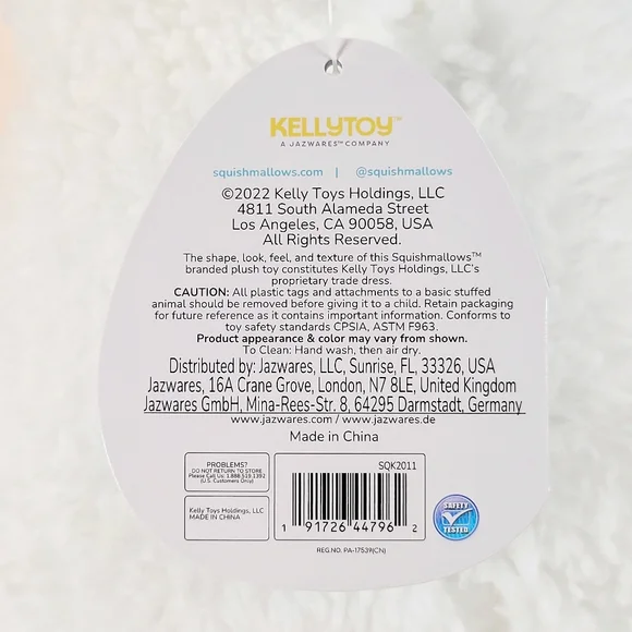 Squishmallow Sophie the Lamb 12" UltraSoft Fuzzamallow Farm Pal Toy Plush NWT - Picture 6 of 6